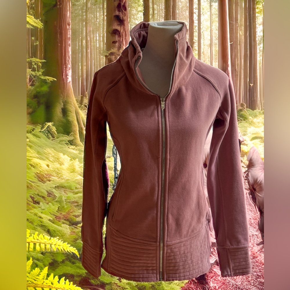 Lululemon Athletica Dusty Rose Fleece Jacket